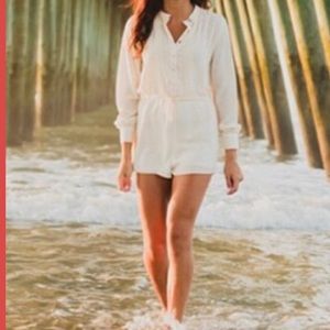Long sleeve romper